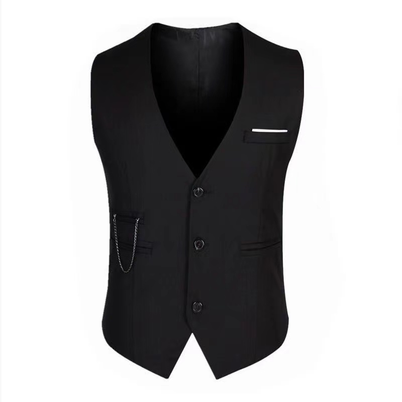 Men Formal Wear Vest - 高品質ドレスベスト男性用スリムフィットメンズスーツベスト男性用チョッキジレオムカジュアルノースリーブフォーマルビジネスジャケット