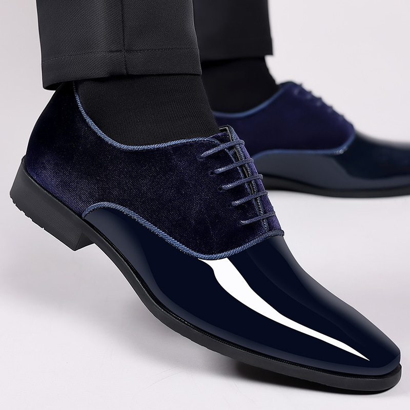Men Formal Wear For Wedding - メンズレザーレースアップシューズ,フォーマルフォーマルシューズ,ビジネスシューズ,オフィスワークシューズ,メンズファッション,ウェディングオックスフォード,新品