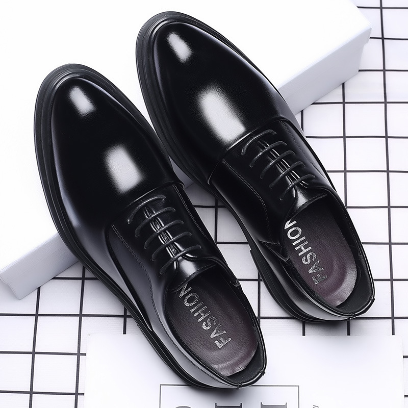Men Formal Wear For Wedding - 男性ドレスシューズフォーマルオックスフォードクラシックビジネスオフィス結婚式の靴着用エレガントカジュアルレザー Zapatos ブロック彫刻男性靴