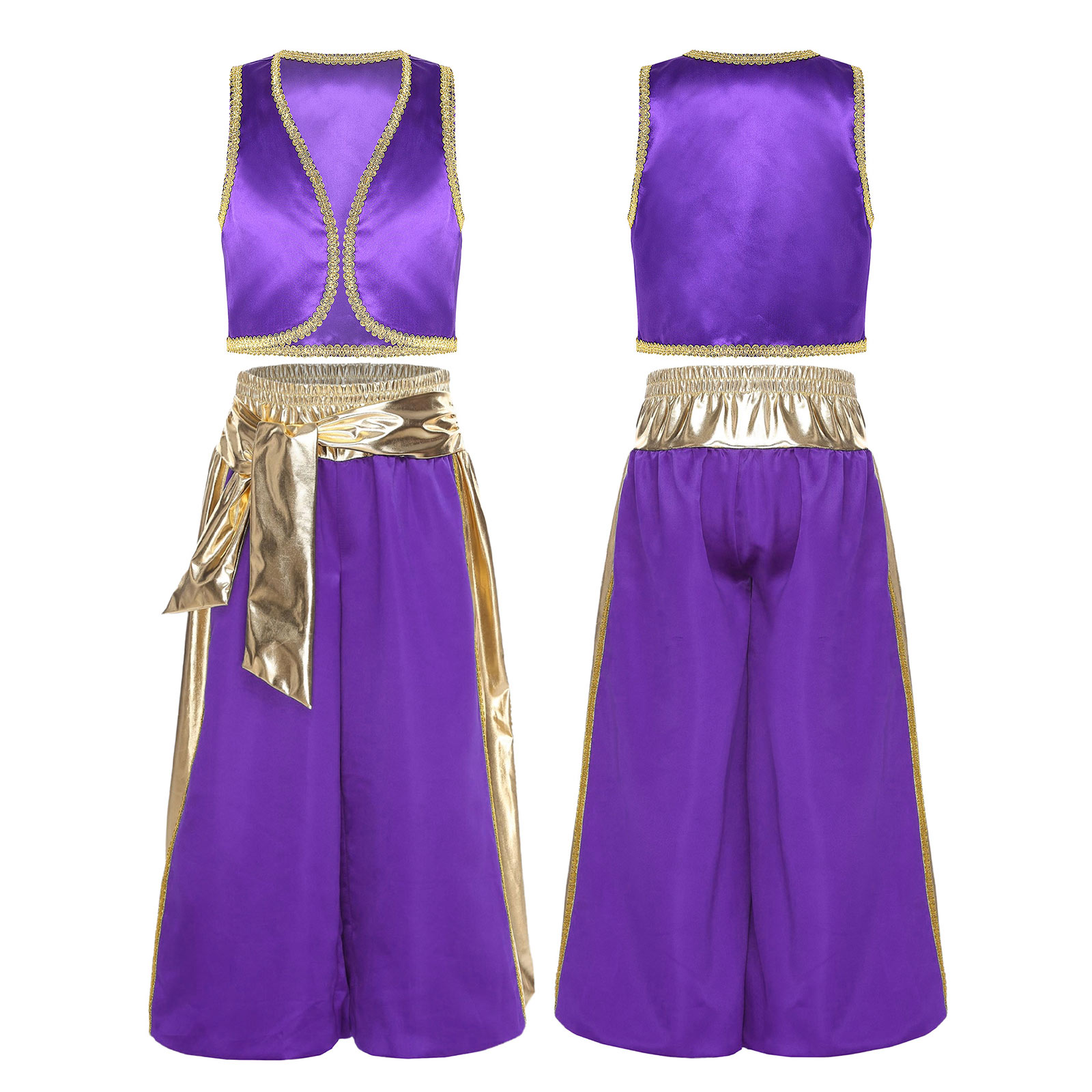 男の子用アラビア王子衣装ダンスベスト神話コスプレアラブ魔法妖 - Men Formal Wear Vest のレビューと価格