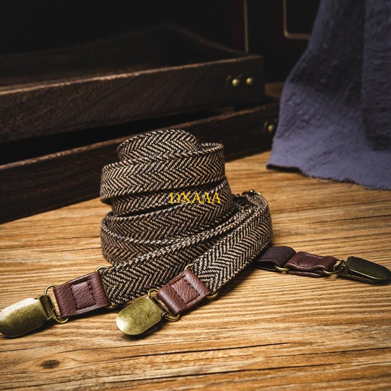 DXAA 弾性ジャカードサスペンダー男性用長さ調節可能耐久性 - Suspender Clip Formal のレビューと価格