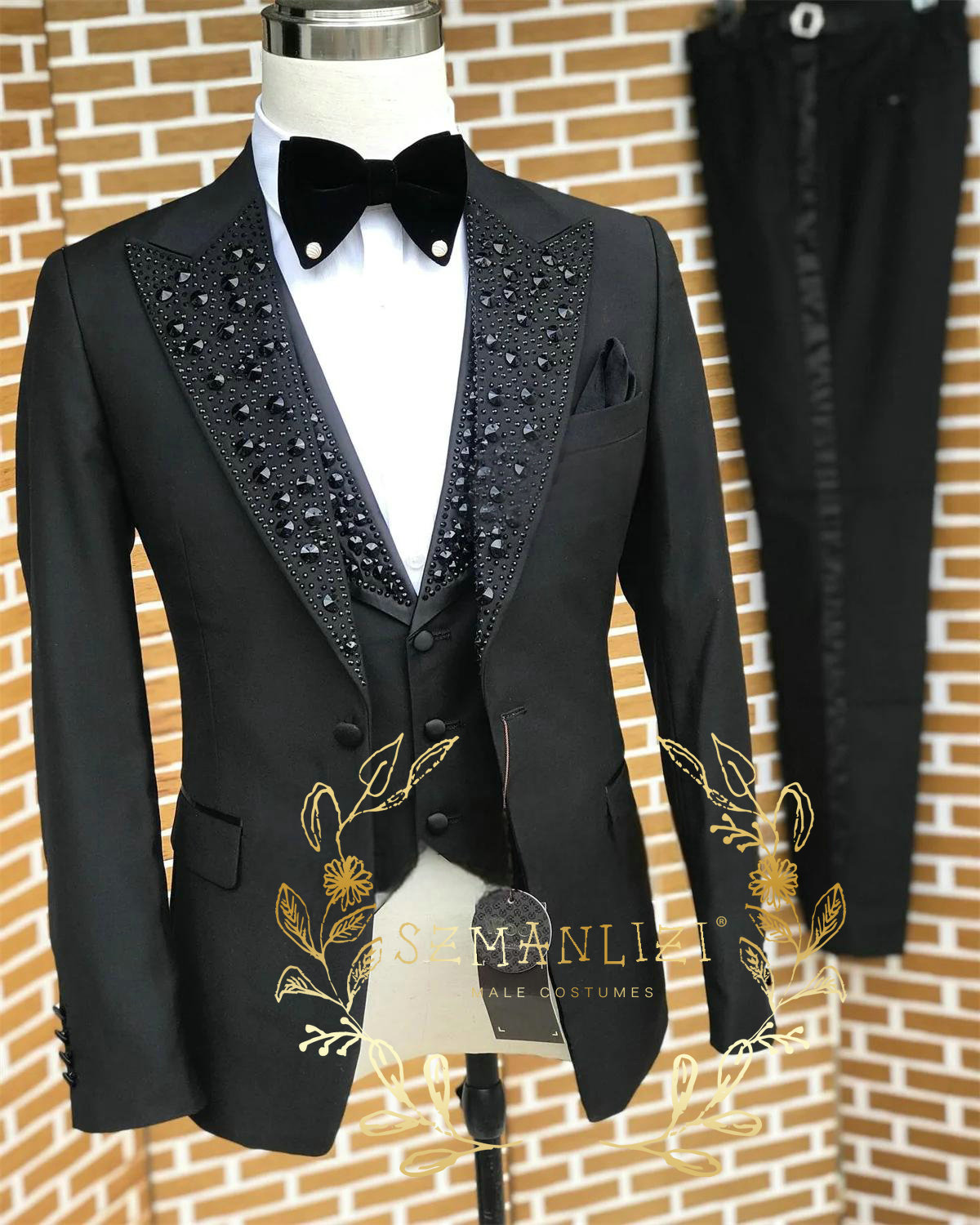 高級メンズビジネススーツ,メンズプロムブレザー,カスタムメイ - Men Formal Wear For Wedding のレビューと価格