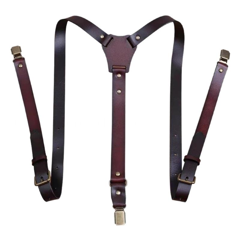 39BD 調節可能な PU レザー サスペンダー ストラップ - Suspender Clip Formal のレビューと価格