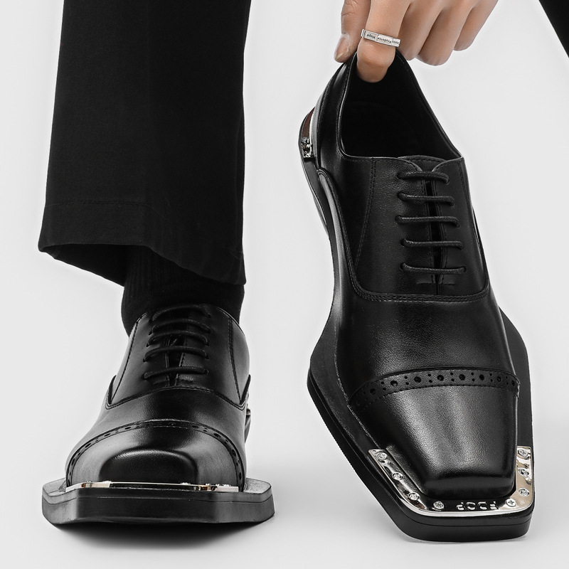 メンズレザーシューズ - ブリティッシュスタイルフォーマルウ - Mens Formal Look のレビューと価格