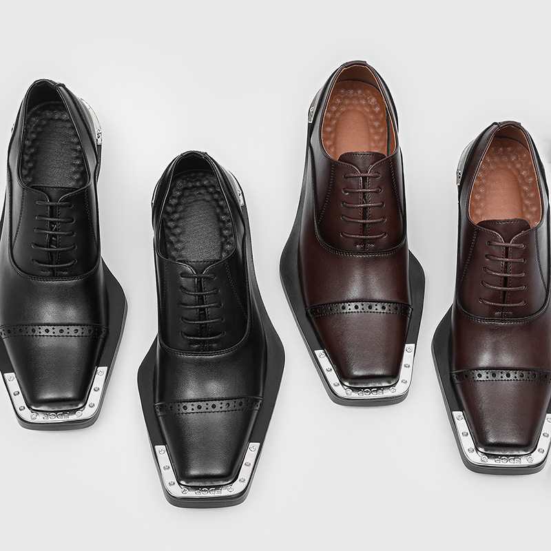 メンズレザーシューズ - ブリティッシュスタイルフォーマルウ - Mens Formal Look のレビューと価格