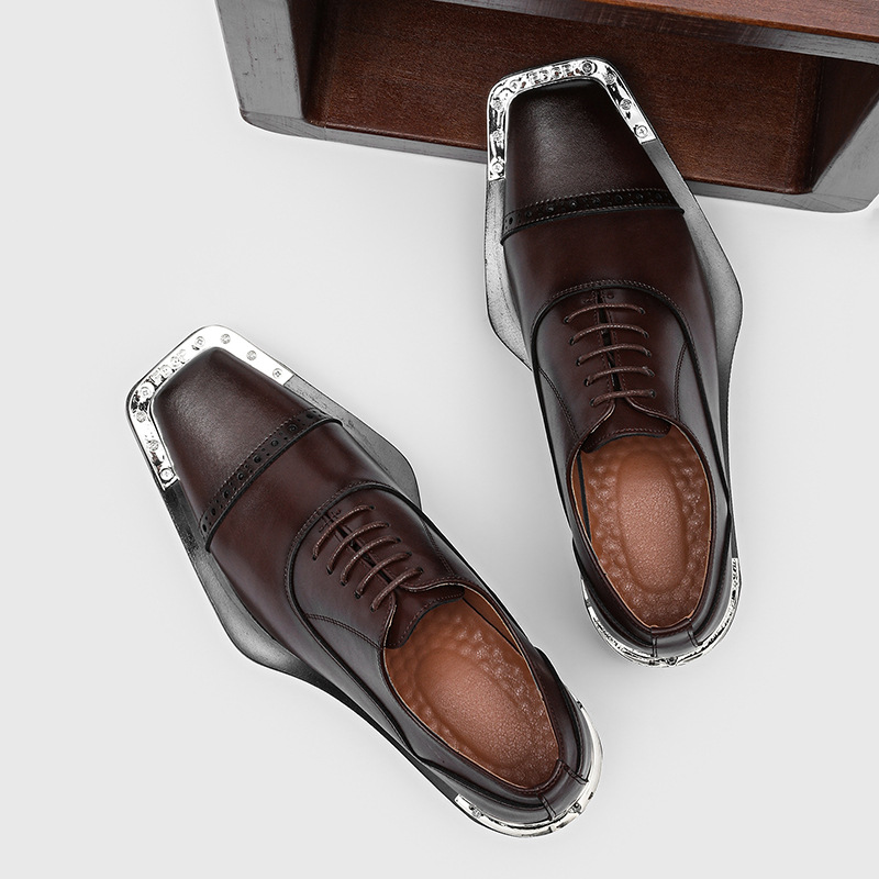 メンズレザーシューズ - ブリティッシュスタイルフォーマルウ - Mens Formal Look のレビューと価格