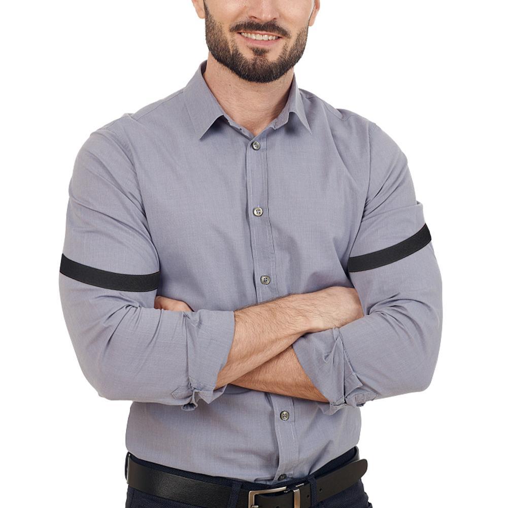 伸縮性のあるシャツアームバンド、男性用ガーター、調節可能なメ - Suspender Clip Formal のレビューと価格