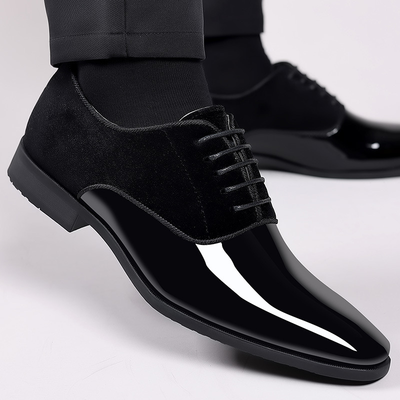 メンズレザーレースアップシューズ,フォーマルフォーマルシュー - Men Formal Wear For Wedding のレビューと価格