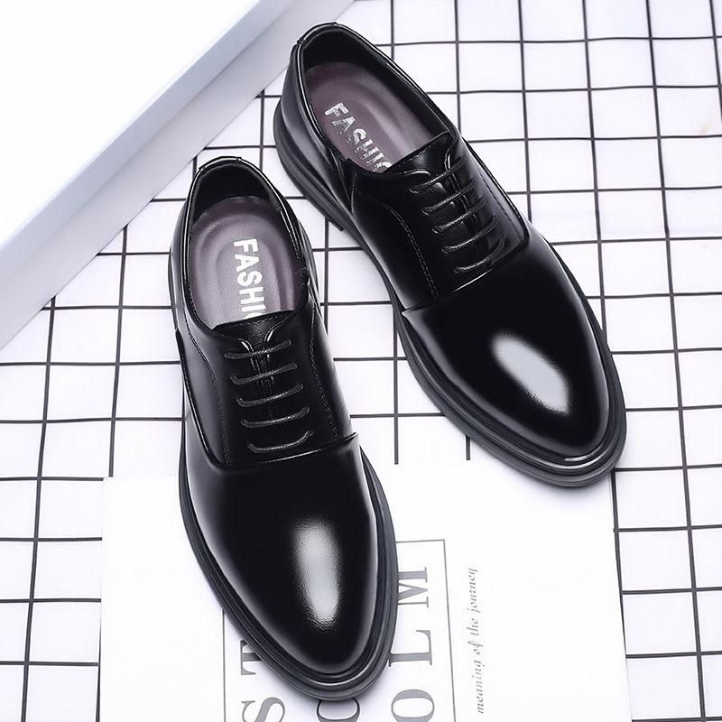 男性ドレスシューズフォーマルオックスフォードクラシックビジネ - Men Formal Wear For Wedding のレビューと価格