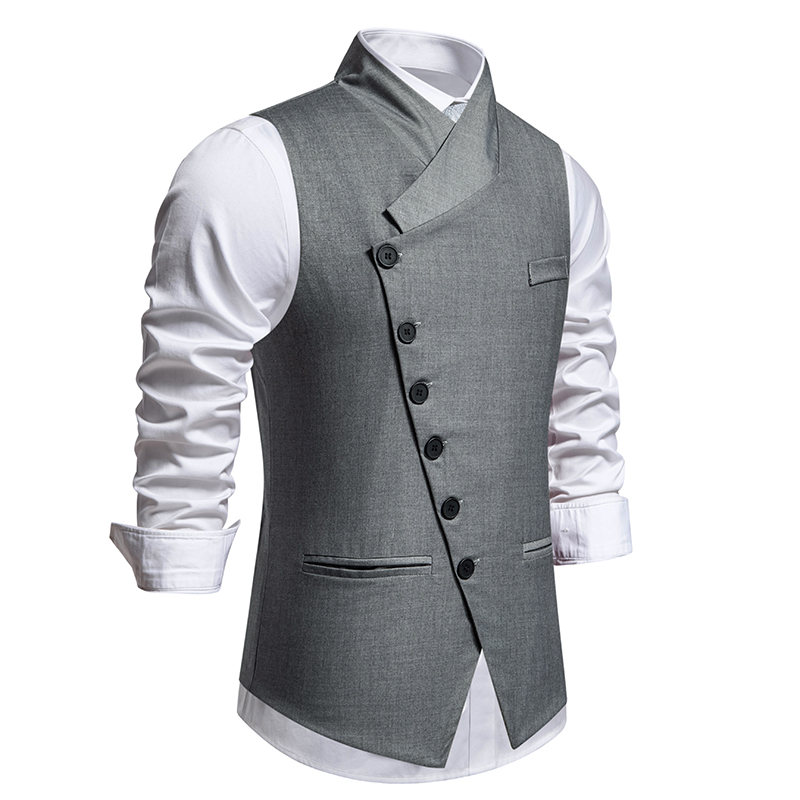 新しいメンズスーツベストファッションスマートカジュアルフォー - Men Formal Wear Vest のレビューと価格