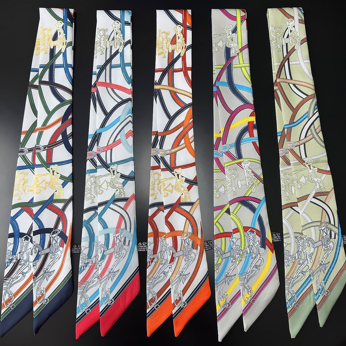 2026年多用途レディースツイルリボンタイバッグハンドルリボ - Silk Tie Woven のレビューと価格
