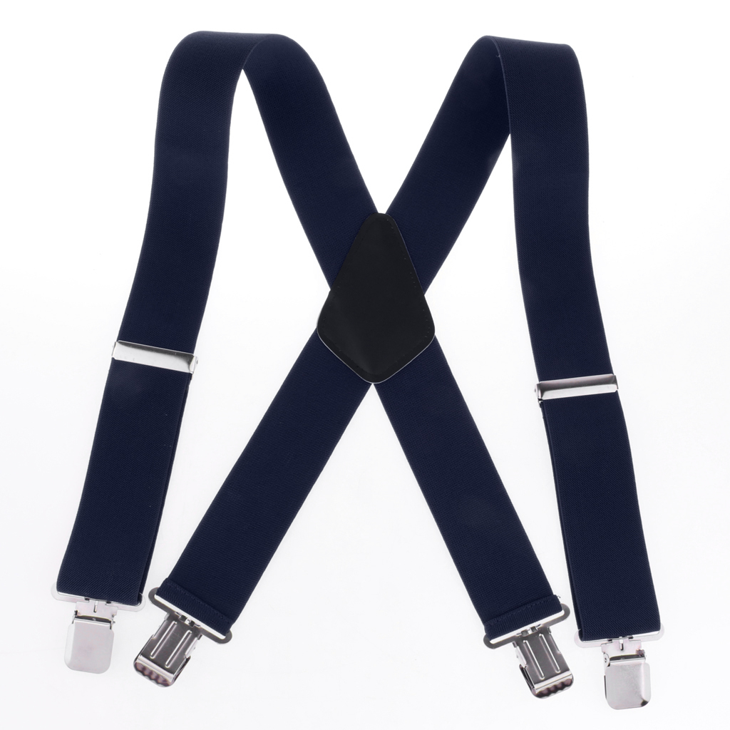 男性用クリップ式サスペンダー 調節可能なXバックトラウザーズ - Suspender Clip Formal のレビューと価格