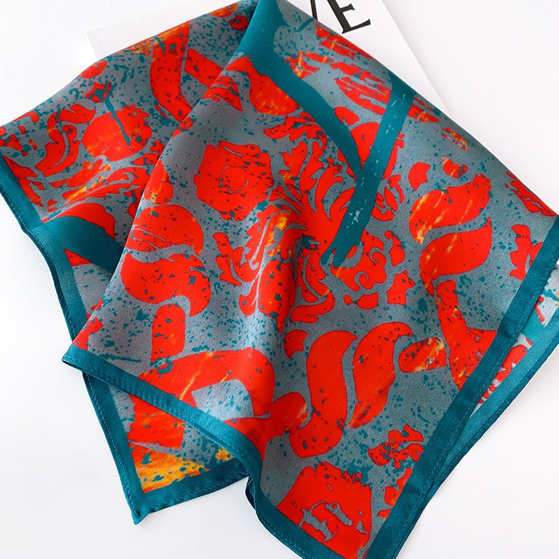 2026 新韓国版シルクスクエアスカーフ女性のファッション小 - Silk Tie Woven のレビューと価格