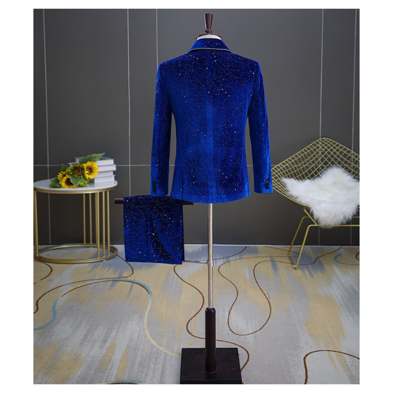 新作秋冬コレクション：メンズツーピーススーツ 結婚式＆宴会  - Asian Men Formal Wear のレビューと価格