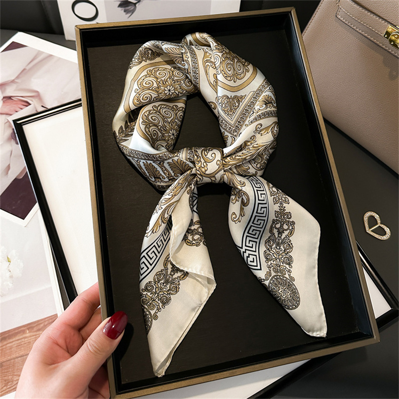 2024 高級ブランドプリント夏ネクタイショールシルク正方形 - Silk Tie Woven のレビューと価格